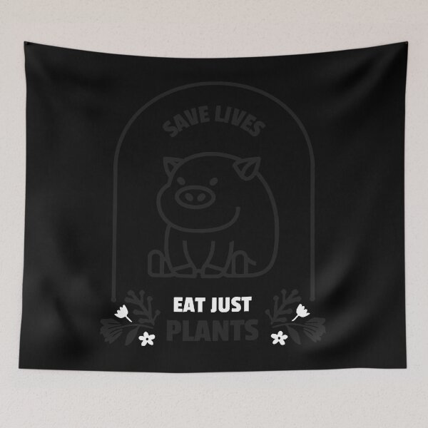 Item preview, Save lives, eat just plants T-Shirt designed and sold by ANDREWBECKMAN.