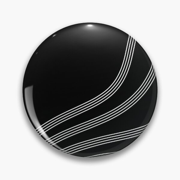 Item preview, Minimalist Line Waves (Black and white)  designed and sold by kalanisart.