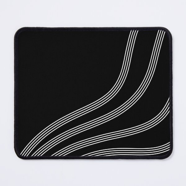 Item preview, Minimalist Line Waves (Black and white)  designed and sold by kalanisart.