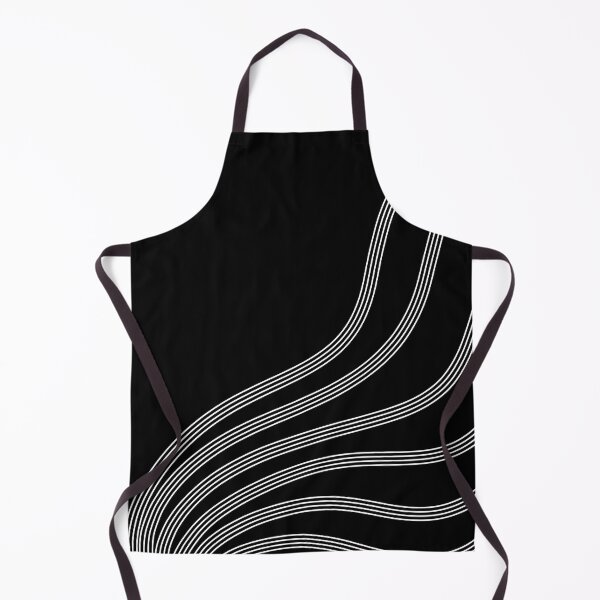 Item preview, Minimalist Line Waves (Black and white) designed and sold by kalanisart.