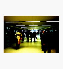 Christmas Rush Photographic Print