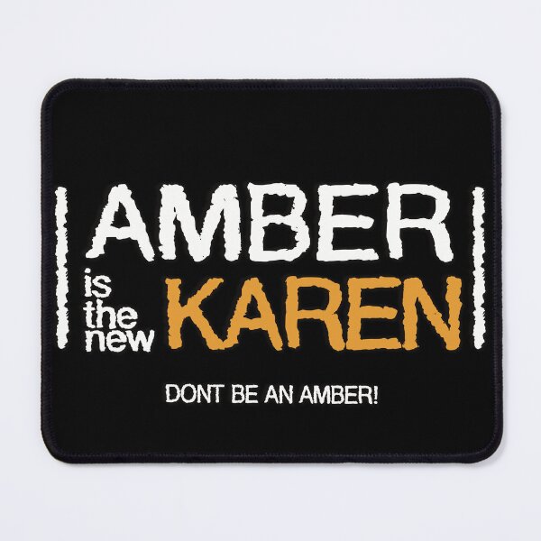 Item preview, Amber is the new Karen!  Dont be an Amber!  Spoof on orange is the new black. Funny shirt sticker designed and sold by MunsyArt.