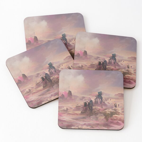 Item preview, Pastel alien tundra designed and sold by ~ Roodpart ~ Owen White.
