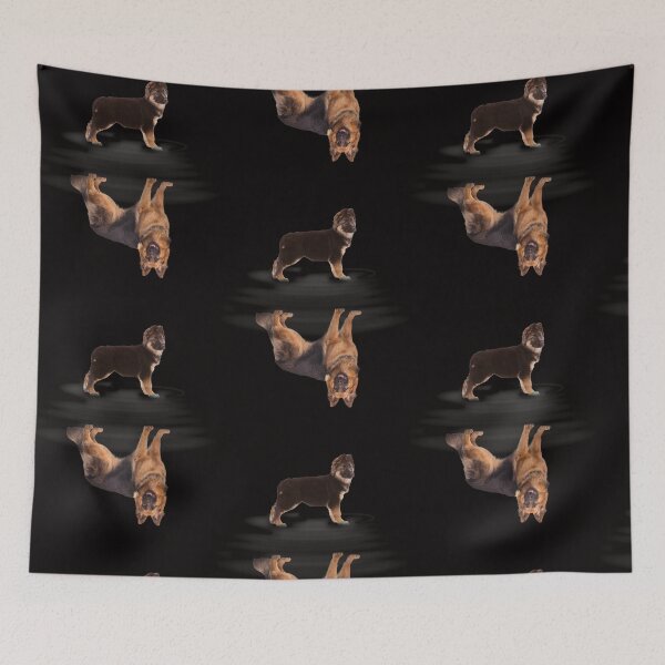 Item preview, German Shepherd Puppy Adult Mirror Classic T-Shirt designed and sold by EnrDickinson.