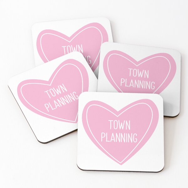 Item preview, Town Planner Heart designed and sold by teesaurus.