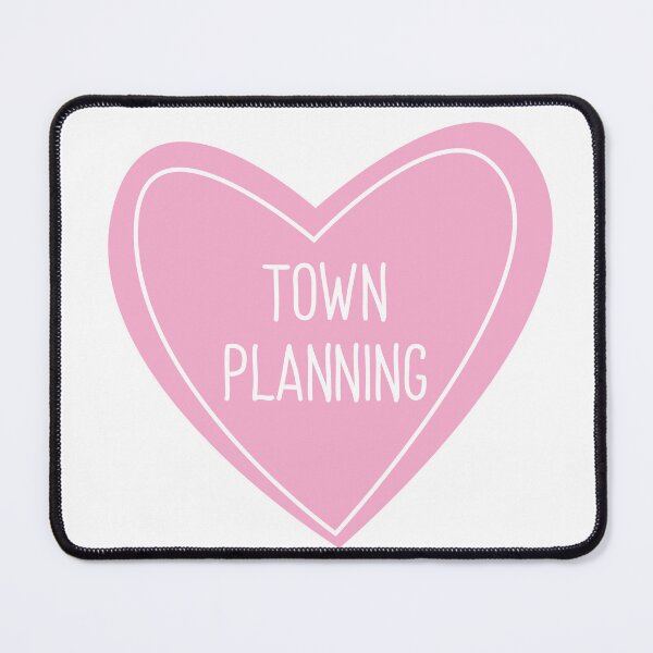 Item preview, Town Planner Heart designed and sold by teesaurus.