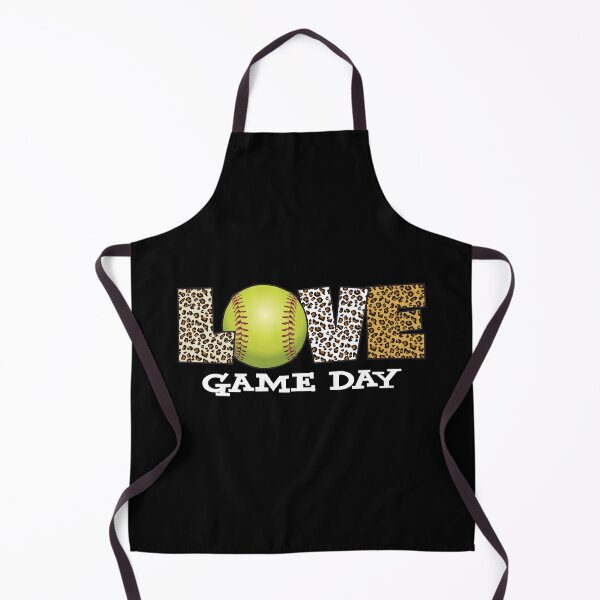 Item preview, Love Game Day Leopard Skin Heart Fastpitch Softball designed and sold by 99Fastpitch.