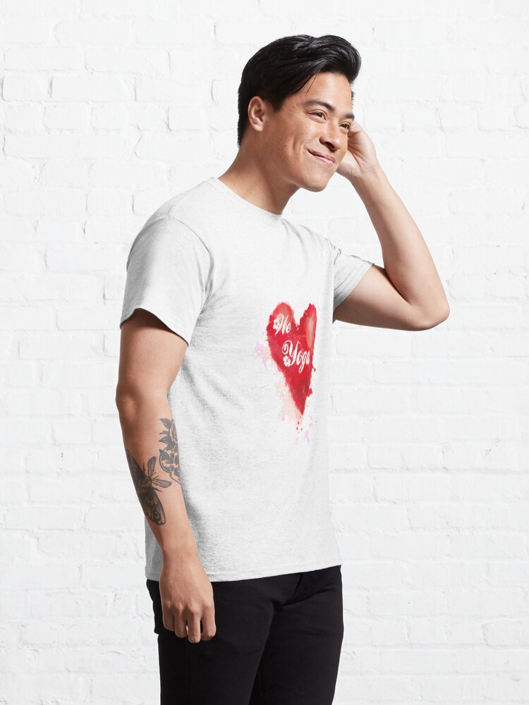 Imagen 5 de 7, Camiseta clásica con la obra We love Yoga, diseñada y vendida por weloveboho.