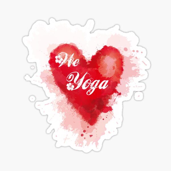 We love Yoga Pegatina