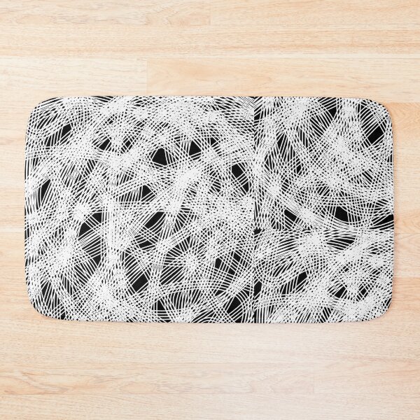 Item preview, Crazy white line work scribbles designed and sold by kalanisart.