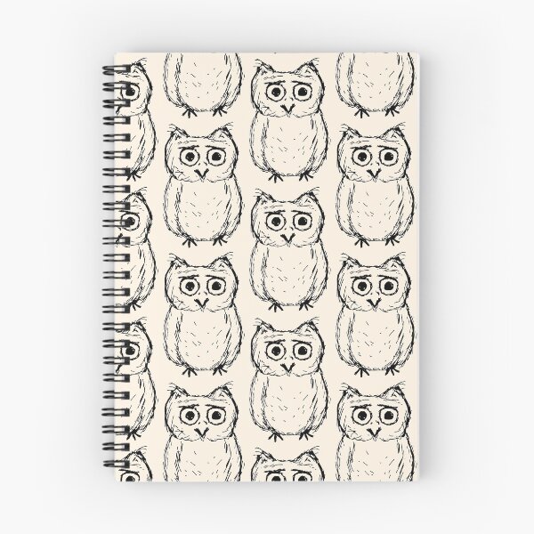 Item preview, Concerned Owl designed and sold by DanaAndTheBooks.