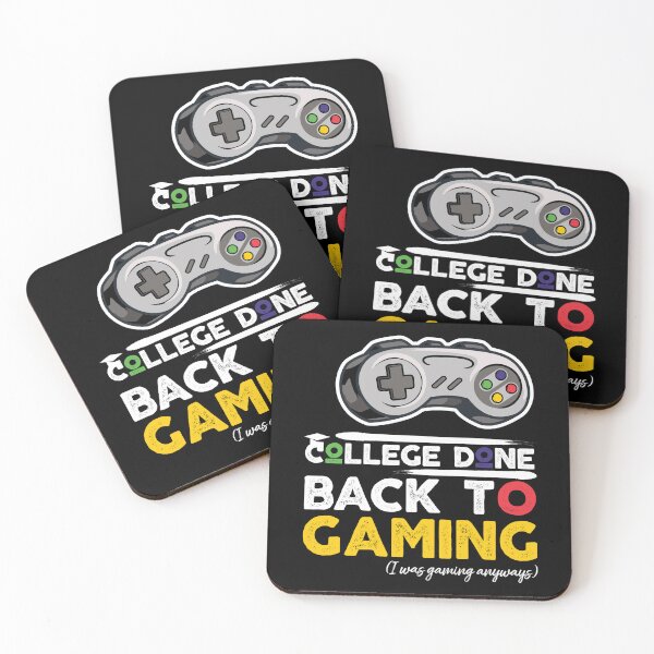 Item preview, College Done Back To Gaming designed and sold by Sstyler.