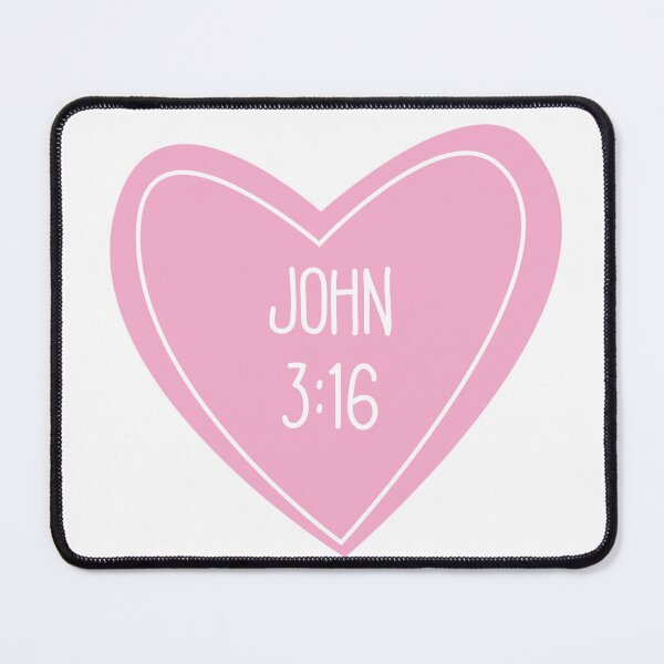 Item preview, John 3:16 Heart designed and sold by teesaurus.