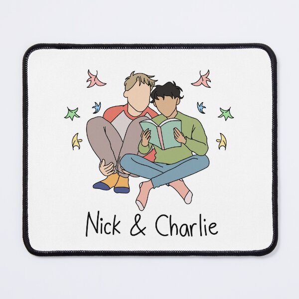 Item preview, Heartstopper Nick Nelson and Charlie Spring reading a book designed and sold by Lucesco.