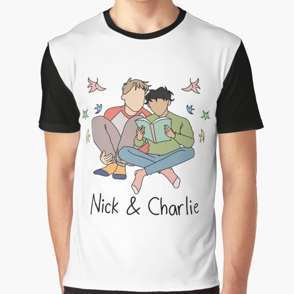 Item preview, Heartstopper Nick Nelson and Charlie Spring reading a book designed and sold by Lucesco.