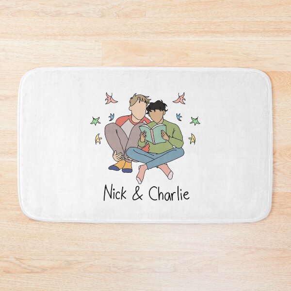 Item preview, Heartstopper Nick Nelson and Charlie Spring reading a book designed and sold by Lucesco.