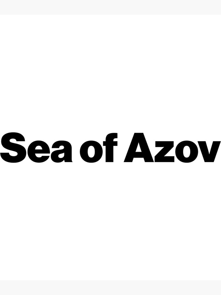 "Sea of Azov " Poster for Sale by PlumBowtique | Redbubble