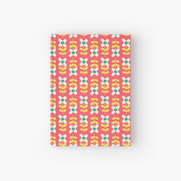Bohemian Flower Patterns Hardcover Journal