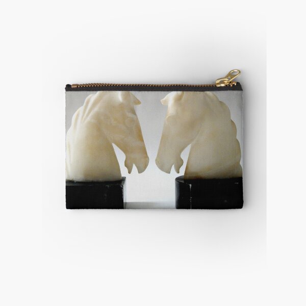 Item preview, Alabaster Horse Head Equestrian Bookends designed and sold by RandP Walriven.