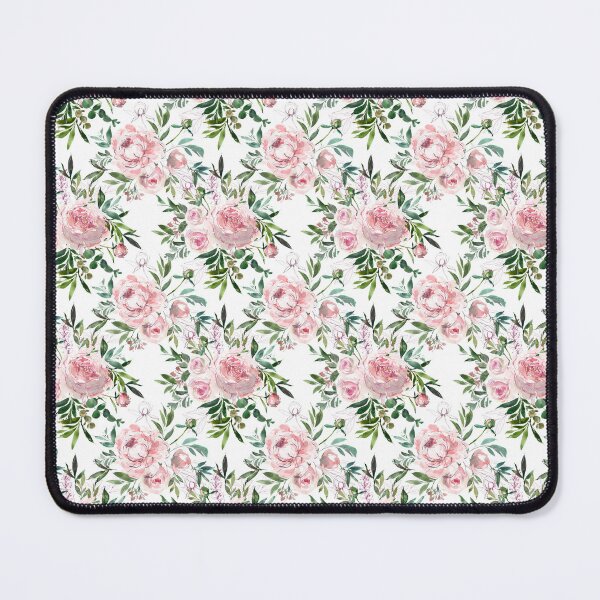 Item preview, Letter R Pink Peony Flower designed and sold by WildAliceArt.