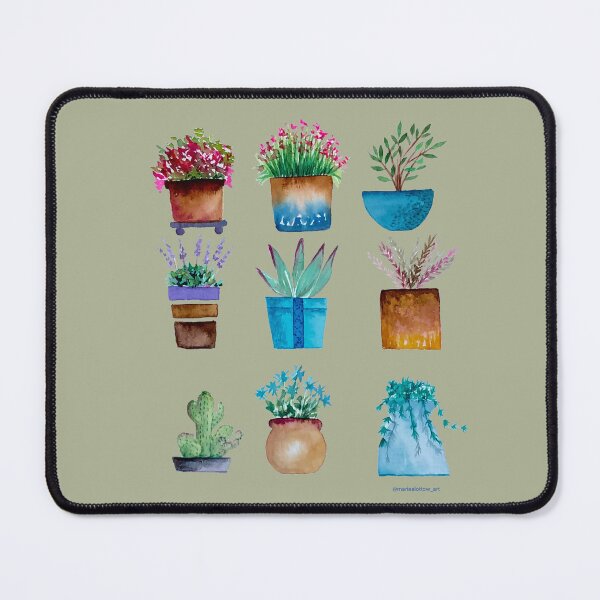 Item preview, 9 Potted Plants designed and sold by ArtVibing.