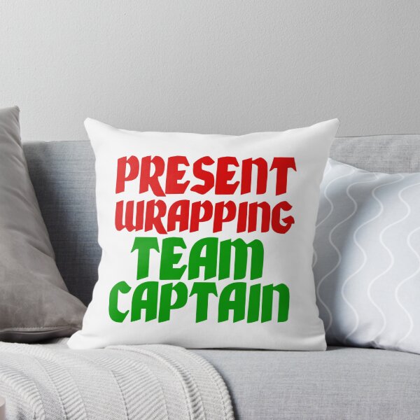 Item preview, PRESENT WRAPPING TEAM CAPTAIN designed and sold by Divertions.
