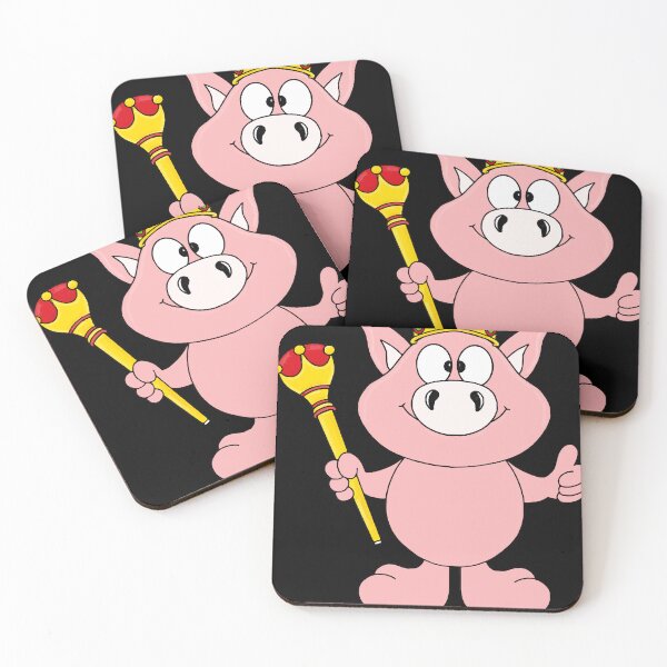 Item preview, SCHWEIN - PIG - KÖNIG - KING T-Shirt designed and sold by ESTELAVASQUEZ.