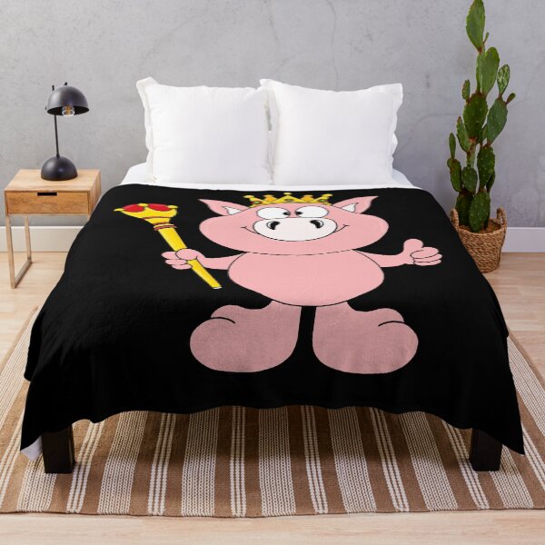 Item preview, SCHWEIN - PIG - KÖNIG - KING T-Shirt designed and sold by ESTELAVASQUEZ.