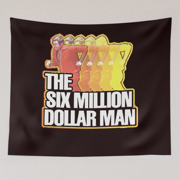 Artikelvorschau, Das Six-Million-Dollar-Mann-Sticker-Aktiv-T-Shirt entworfen und verkauft von jerrylson.