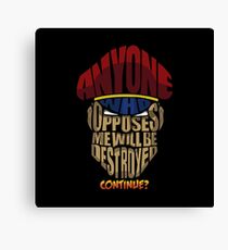 m bison wins Canvas Print