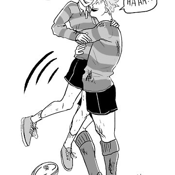 Imagen de la obra Abrazo de infarto de Nick y Charlie 2 de BernigCo9