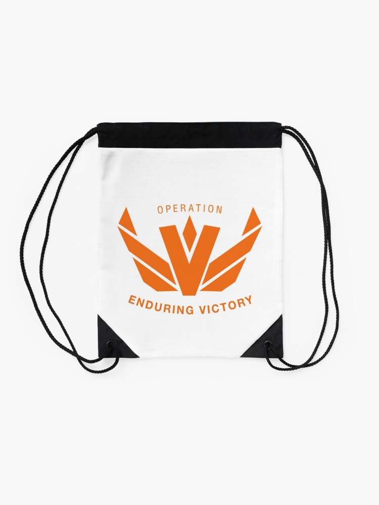 Alternate view of Operation Enduring Victory Drawstring Bag