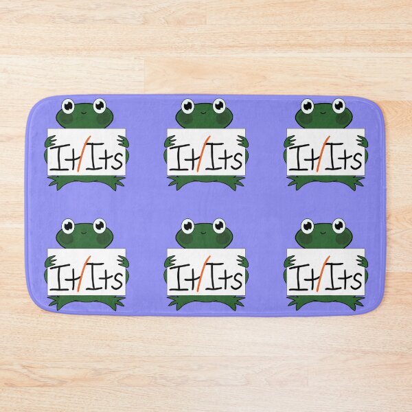 Item preview, It/Its Pronouns Pin Frog Neopronouns It designed and sold by Spell-the-Bee.