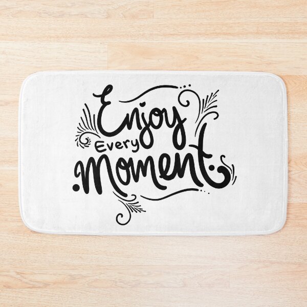 Item preview, Enjoy Every Moment Lettering design designed and sold by Khotekmei.