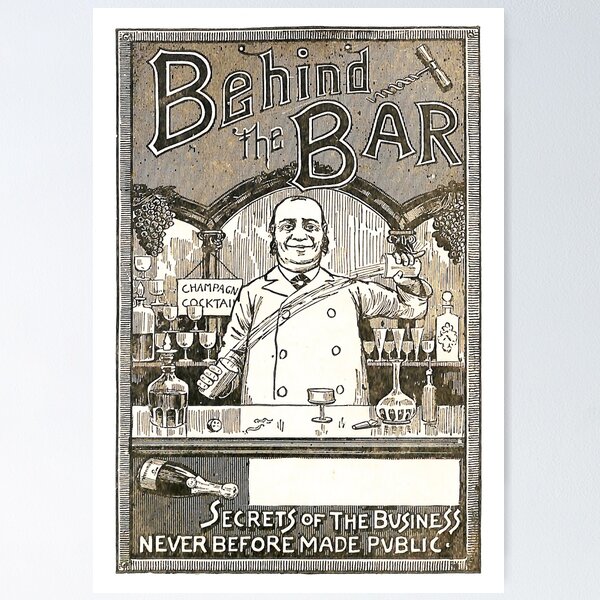 Item preview, Behind The Bar designed and sold by ArtShare.