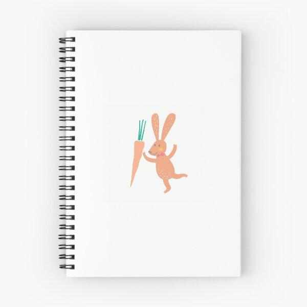 Item preview, Mischievous Cute Bunny with Huge Carrot  designed and sold by tagmoj.