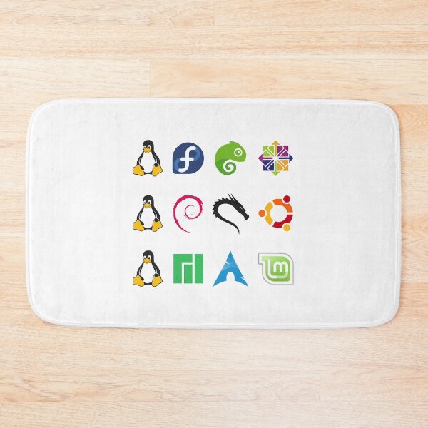 Item preview, 3 Linux Tux and 9 of the Most Popular Linux Distros designed and sold by MiridaSolano.