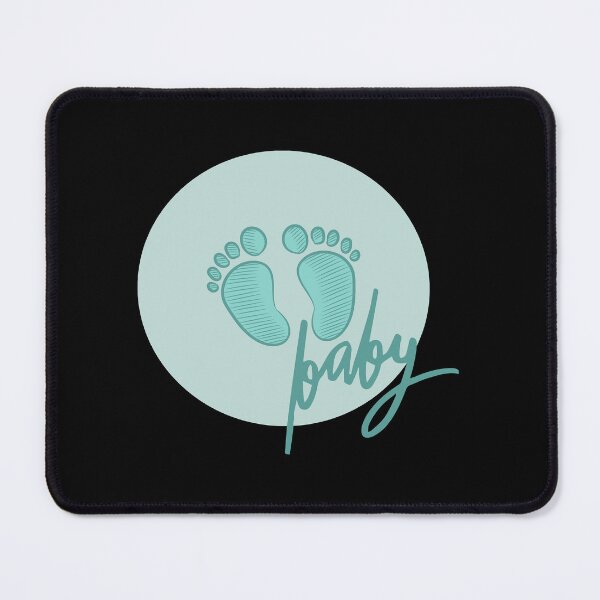 Item preview, Black Baby Cursive Doodle designed and sold by MiridaSolano.