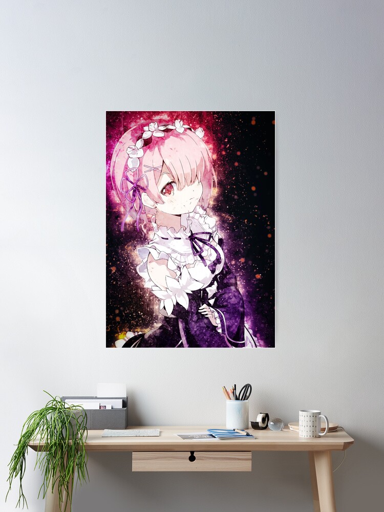 RE:ZERO REM & RAM WALL SCROLL