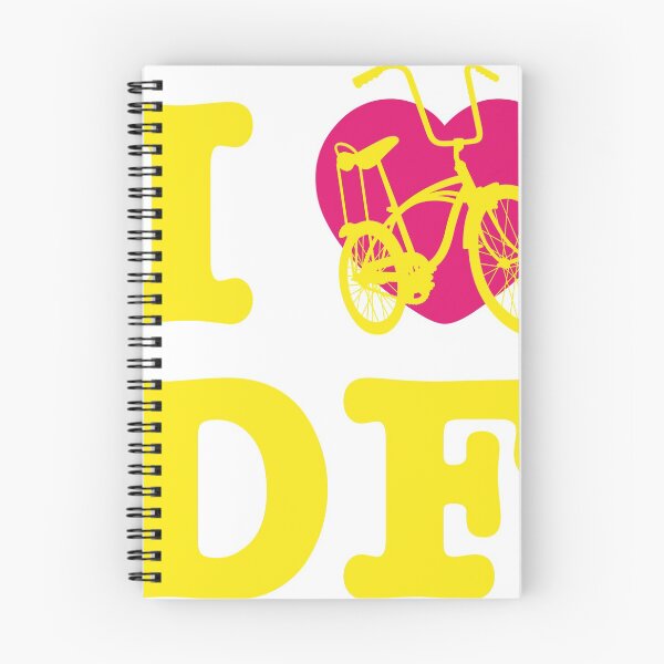 Item preview, I Love Cycling DF 2 Yellow Pink / Yo Amo andar en Bicicleta en el DF / Chilango Pride / Orgullo Chilango designed and sold by chilangopride.