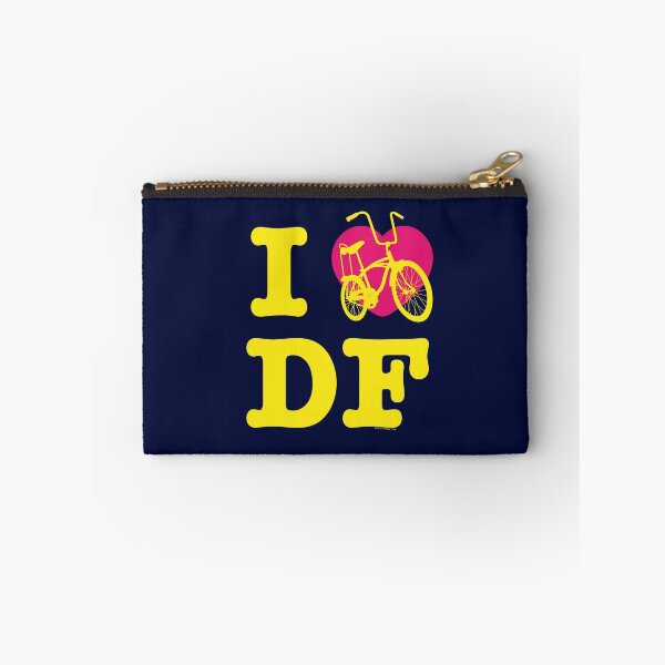 Item preview, I Love Cycling DF 2 Yellow Pink / Yo Amo andar en Bicicleta en el DF / Chilango Pride / Orgullo Chilango designed and sold by chilangopride.