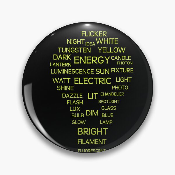 Item preview, Light bulb of words designed and sold by Pietopia.