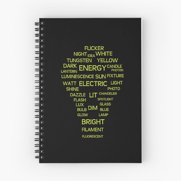 Item preview, Light bulb of words designed and sold by Pietopia.