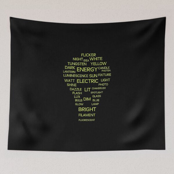 Item preview, Light bulb of words designed and sold by Pietopia.