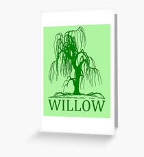 WEEPING WILLOW Greeting Card