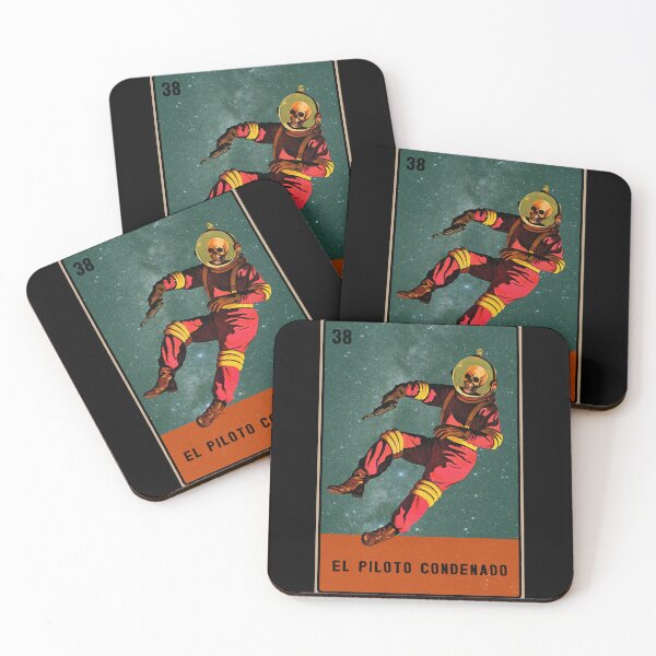 Item preview,  Vintage Mexican Loteria Space Man T-Shirt designed and sold by Shireley1379.
