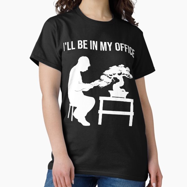 Aperçu de l'œuvre T-shirt drôle de jardiniers et d'agriculteurs d'art d'arbre de bonsaï créée et vendue par JoseMoody3031.