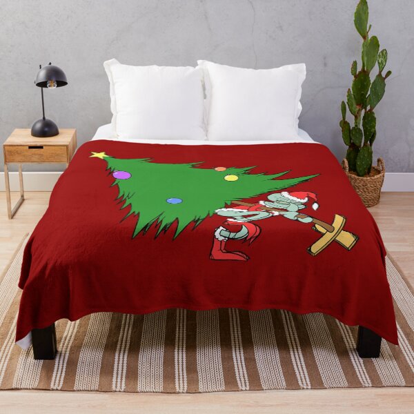 Vista previa del artículo con la obra «Cómo el calamar robó la camiseta de Navidad», diseñado y vendido por Shireley1379.
