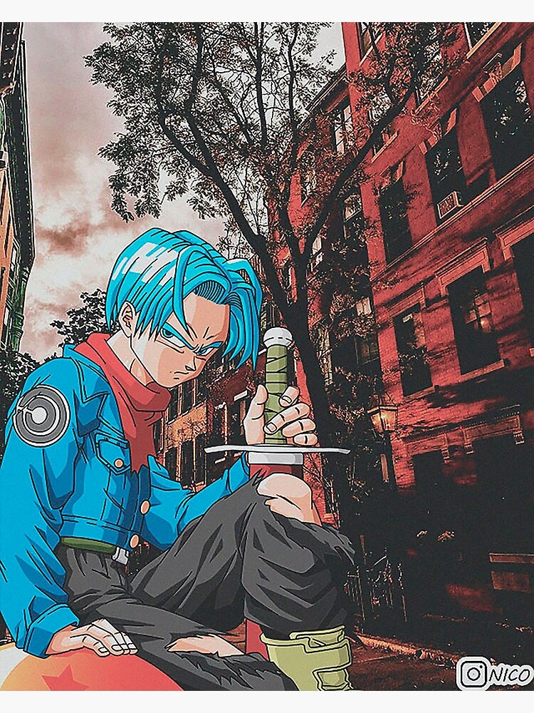 Future Trunks Super Saiyan Poster for Sale by bielmegamiart