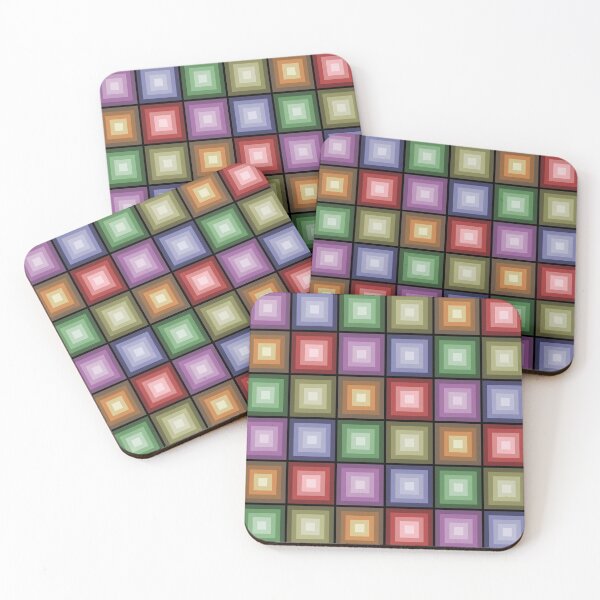 Item preview, HAPPY SQUARES designed and sold by AbsentisDesigns.